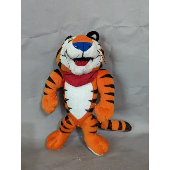 Vintage Kellogg's Frosted Flakes Tony the tiger 8" plush stuffed animal toy 1997 - Picture 4 of 8